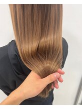 《＊毎日鏡を見るのが楽しくなる＊》色落ちまで可愛いを計算した薬剤設定♪【ブリーチ/ダブルカラー】