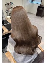 ユーフォリア 青山(Euphoria)&nbsp;シアーベージュ/透明感カラー/ロングレイヤー＊担当yuki