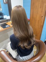 ジャガラ 津田沼店(JAGARA)&nbsp;ブリーチなしミルクティーカラー＊mina［津田沼/髪質改善］