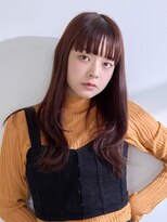 ラフィス ヘアー ウィム 倉敷白楽町店(La fith hair uim.)&nbsp;【La fith】エアリーロング×サラ艶×マロンブラウン