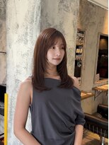 モードケイズ テソロ店(MODE K's) 【小顔効果◎】韓国風レイヤー×透明感カラー