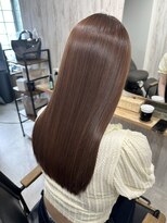ワイト(&y～waito～)&nbsp;髪質改善カラーで整える暖色ブラウン