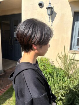 ラポール 蟹江(RAPPORT) 【ショート】顔周りカットで小顔見えショート