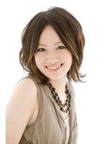 フェイス 南１１条店(FAITH) 毛先のハネが作る可愛らしさがイカした軽やかなボブスタイル