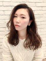 エス ヘアメイク スペース(es hair make space)&nbsp;大人女子ウェーブ