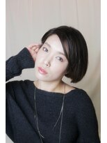 ボージュ (VOSGES)&nbsp;縮毛矯正「マジックストレート」で創る「ストレートボブ」