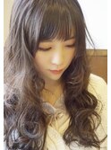[airly]モノトーンアッシュとパーマ
