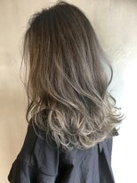 ブラン 梅田(Blanc) 【Blanc/梅田】ナチュラルグラデーション__グレーベージュ