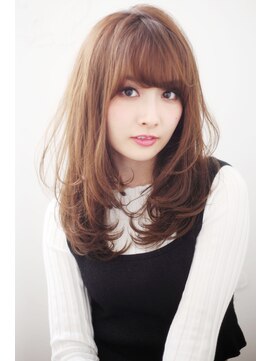 マリアバイアフロート(Maria by AFLOAT) 【重山】3Dカラージグザグバングミニマムボブノットヘア30.40代