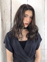 アレンヘアー 帯広店(ALLEN hair)&nbsp;暗髪×ミディアッシュ
