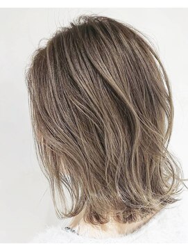 フィゼル 福島店(fizelle) 外国人風ハイライト  中村