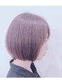 アグ ヘアー イージュ 箕輪店(Agu hair e'ge) クオルシアカラー によるブリーチ・ピンクカラーです！