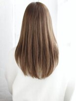 ヘアメイク ナル(hair make nalu) 透け感ベージュのナチュラルストレート