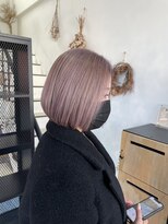 ノア(noa.)&nbsp;コンパクトボブ×ホワイトラベンダー