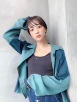 オースティン 流山おおたかの森(AUSTIN)&nbsp;大人かわいい前髪セシルカットココアブラウンフリンジウェーブ