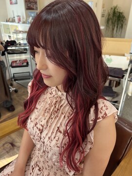 ラッシュヘアー(Rush hair) インナーカラー(シールエクステ)