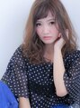 ラ ブレス あべのキューズ(LaBless)&nbsp;パッツン前髪は幼くなりがちですが、巻き方でこなれ感upを...♪