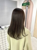 ヘアー アイス カンナ(HAIR ICI Canna) ストレートスタイルでもツヤ感と透明感を楽しめます！