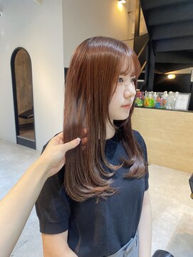 トワ 豊中店(towa) Pink brown