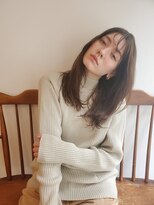 ミセスゆるふわセミロング×髪質改善水素