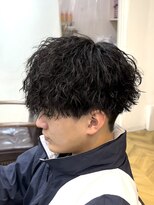 ガオプロデュースバイレボ(gao produced by revo)&nbsp;【曽我尾真生】ツイストスパイラル/メンズパーマ/マッシュパーマ