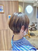 王道丸みショート/可愛いショート/つくば美容室