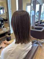 ヘアーブランドジン パルト(HAIR BRAND Jin Palt)&nbsp;酸性ストレート×外ハネスタイル