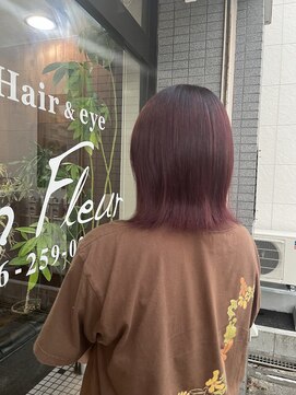 アンフルール(Un Fleur) チェリーレッド