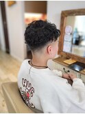 ☆フェードカット/スパイラルパーマ 10代20代
