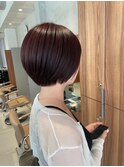 【長まなみ】乾かすだけでまとまる◎大人ショートヘア