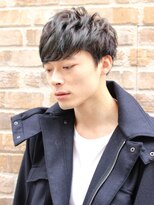 ダークアッシュ/ニュアンスパーマ/韓国マッシュ【江畠】