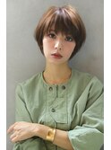 【marfe】ショートボブ＿マッシュショート＿大人ボブ