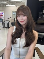ハピネス 梅田茶屋町店(HAPPINESS) 韓国ヘア/レイヤーカット/髪質改善/顔周り/ブリーチなしベージュ