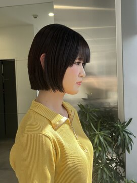 ゴウトゥデイシェアサロン 町田店(GO TODAY SHAiRE SALON) 切りっぱなしボブ【町田】