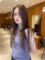 ヤイエ 青山店(yiye)&nbsp;透明感カラー/フェイスレイヤー/顔まわりカット/