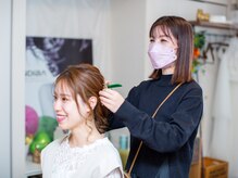 ココロ(KOKORO)の雰囲気（美容師、理容師免許所持☆うなじ剃りやお顔剃りも可能です♪）