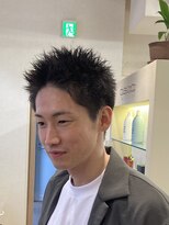 オアゾバーバー(OAZO BARBER)&nbsp;スパイキーショート/アップバング/ビジネスマン/30代40代