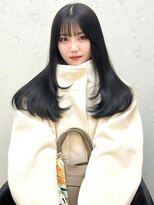 セルカ 新宿(CERCA)&nbsp;新宿韓国ヘア黒髪レイヤースタイル前髪お顔まわり