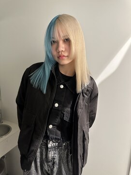 ワンカラー/ブリーチカラー/髪質改善/ハイトーンカラー