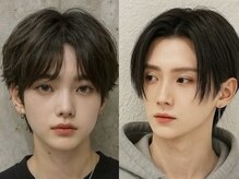 ◆メンズ1番人気はコレ！◆【メンズ限定】《人気No,1》 メンズカット（炭酸シャンプー付）　￥3800