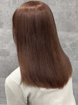 ルイス(L'wis) ピンクベージュ学割U24ケアブリーチ渋谷10代20代