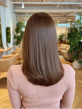 ラファンジュ ヘアー クレオ(Rohange hair Creo) 髪質改善/ストレート/艶カラー/トリートメントストレート/20代