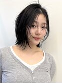 ココアベージュ/クラゲヘアー/オリーブグレー