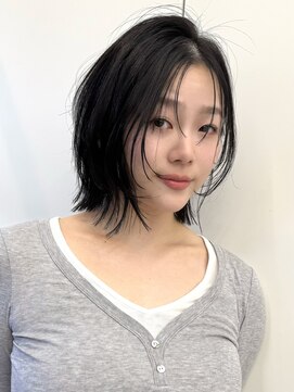 サンド 大阪梅田(sand) ココアベージュ/クラゲヘアー/オリーブグレー