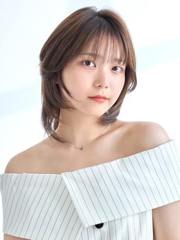 ラフィスヘアーブリス 川越店(La fith hair bliss)の写真/【本川越駅4分*10時-20時OPEN】「カット+リタッチグレイカラ－+Tr￥4400」こまめに通えるから綺麗が続く♪