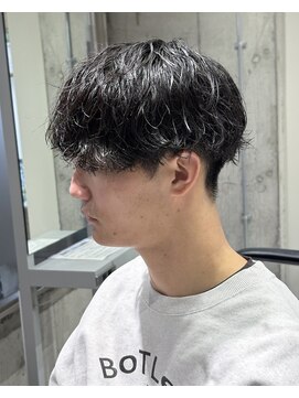 ハイプ(HYPE) フェザーパーマ/センターパート/シャドウパーマ/眉毛