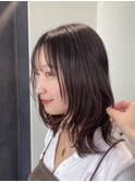 ミディアムレイヤー【表参道/レイヤーカット/顔まわりカット】