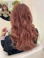 アッシュ 名駅(ASCH) 色落ちも可愛いピンクベージュカラー