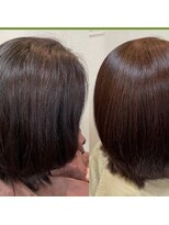 ヘア プレゴ 東陽町店(hair Prego)&nbsp;ファッショングレイカラーBefore&After