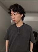 色気メンズミディアムパーマ